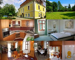 Barokní zámeček Kaštel - apartmán [Powiększ - nowe okno]