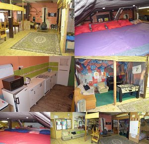 Harcerska baza [Powiększ - nowe okno]