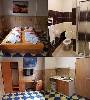 Pokoje w rodzinnym domu Doubravská [Powiększ - nowe okno]