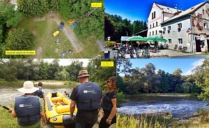 Kemping nad rzeką [Powiększ - nowe okno]