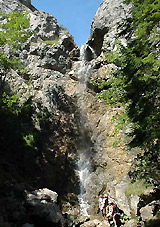 Vodopád v Prosiecké dolině [Powiększ - nowe okno]